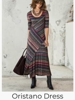 Peruvian Connection NWT XL Oristano dress